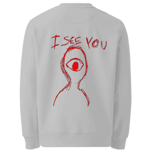 WHAT I SEE YOU Unisex Oversized Sweatshirt