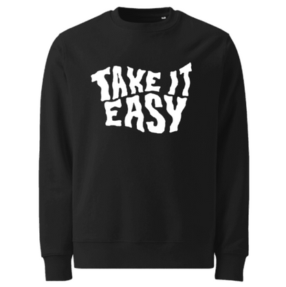 Take it easy Unisex Oversized Sweatshirt