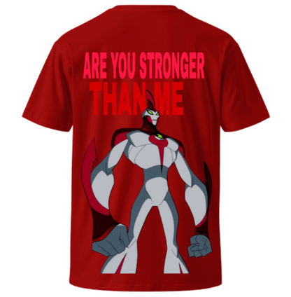 ARE YOU STONGER THAN ME Unisex  Round Neck Cotton T shirt