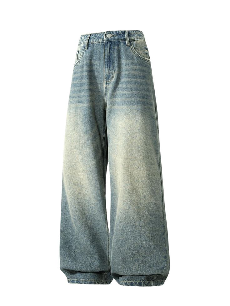 WIDE LEG BAGGY JEANS